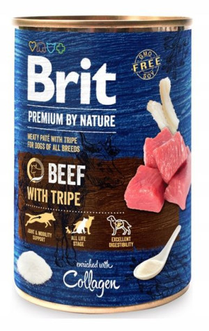 Brit Premium By Nature BEEF&TRIPES 400g