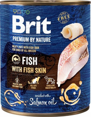Brit Premium By Nature FISH&FISH SKIN 800g
