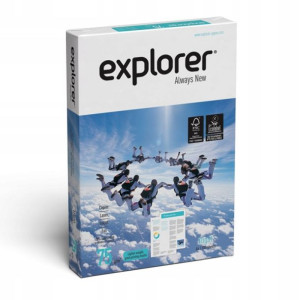 Papier ksero EXPLORER 75g/m2 A4 klasa A ryza 500