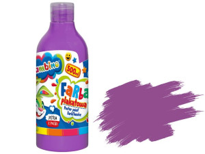BAMBINO Farba PLAKATOWA w Butelce 500 ml FIOLETOWA