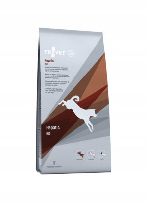 TROVET HLD Hepatic karma dla psa 3kg
