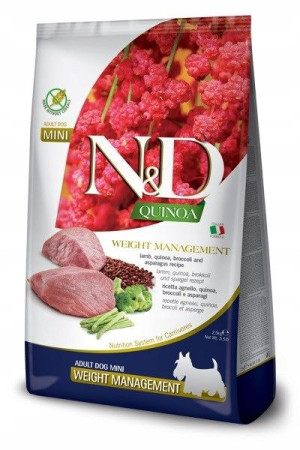Farmina N&d Quinoa Dog Weight Management 2,5kg