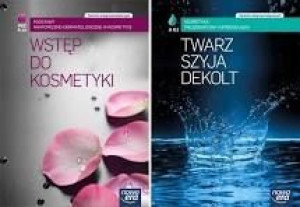 ZESTAW Kosmetyka Wstęp+ Twatrz szyja Podręcznik