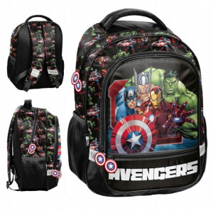 Paso Plecak Szkolny Młodzieżowy 2 Komory Avengers