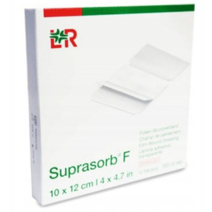 Opatrunek Foliowy Supersorb F 10cmx12cm 10 Sztuk