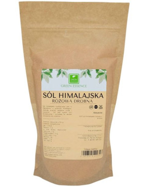 Sól himalajska różowa niejodowana 1 kg - DROBNA bez antyzbrylaczy
