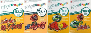 ZESTAW Ortograffiti Poziom 1 rz,ż,ó,u,ch,h,miks
