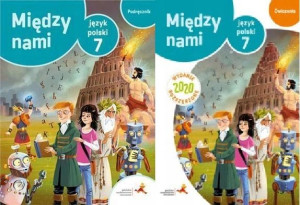 ZESTAW Między nami 7 J polski Podręcznik + ćw B