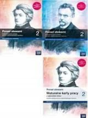 ZESTAW Ponad słowami 2 NE Podręcznik 1-2 + karty