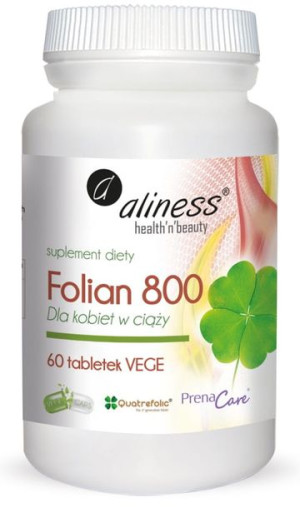ALINESS Folian Dla Kobiet W Ciąży 800 µg 60 tab.