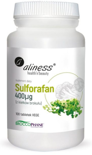 ALINESS Sulforafan Z Kiełków Brokułu 400 µg 100 tab.