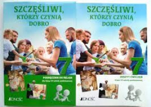 ZESTAW Religia 7 Szczęśliwi którzy JEDNOŚC Podr+ćw