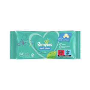 PAMPERS Fresh Clean chusteczki nawilżane 52 szt.