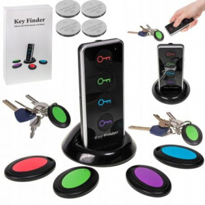Lokalizator Kluczy Bezprzewodowy Keyfinder 4 Szt.