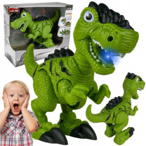 Dinozaur T-rex Interaktywny Światło Dźwięk Ryczy