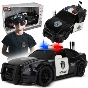 Samochód Radiowóz Auto Z Napędem Policja 1:20
