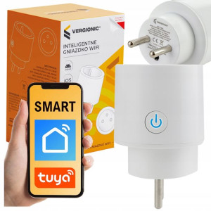 Gniazdko WiFi inteligentne SMART TUYA elektryczne