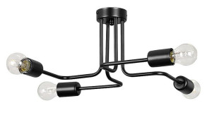Diesel lampa sufitowa 4-punktowa czarna Emibig