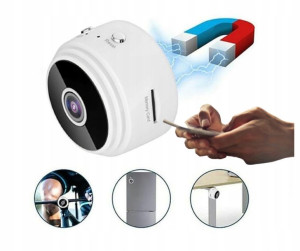 Kamera Noktowizyjna Szpiegowska Mini Full Hd Wifi