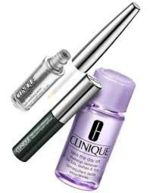 Clinique High Impact Lash Amplifying serum 3ml.+Mascara  black +Remover