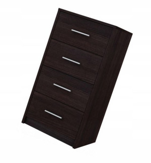 Komoda Do Salonu Z Szufladami Klasyczna Wenge 40cm