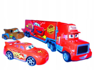 ZYGZAK McQueen i przyjaciele CARS 7w1 TIR MANIEK