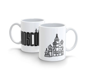 Kubek 300ml Kolekcja Stolice v2 Moscow Moskwa