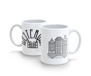 Kubek 300ml Kolekcja Stolice v3 Amsterdam