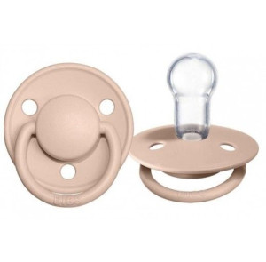 Bibs Smoczek Uspokajający silikonowy blush 0-36 mc