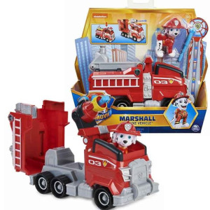 Psi Patrol Zestaw Figurka Deluxe Pojazd Marshall