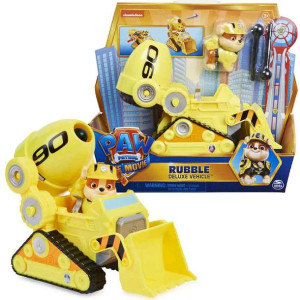 Psi Patrol Zestaw Figurka Deluxe Pojazd Rubble