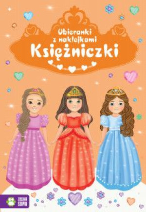 Zielona Sowa Ksiazka Ubieranki Ksiezniczki 8201