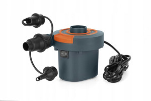 Bestway 62139 Mocna Pompka Elektryczna 3 Końcówki