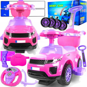 Jeździk Chodzik Pchacz Auto 8w1 Dźwięk Samochód Xl