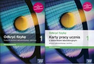 ZESTAW Odkryć fizykę 1 PODST NE Podręcznik + Karty