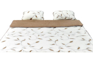 Kołdra Wełniana 200x200 Wełna 100% Merynos + Camel
