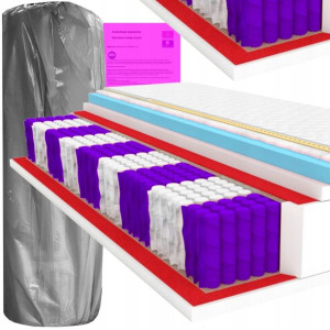 Materac 180x200 Medical Lux 22cm Exclusive 9-stref