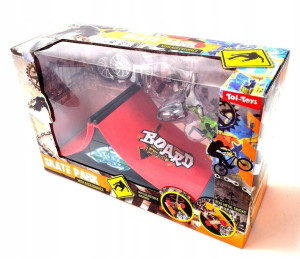 Skate Park z akcesoriami BMX