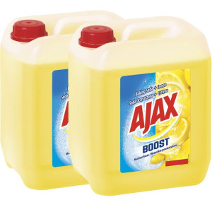 AJAX BOOST Soda Oczyszczona Cytryna 2 X 5L