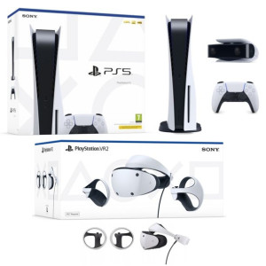 Konsola Sony PlayStation 5 + Sony VR2 + Kamera SONY HD 1080p [ZESTAW VR]