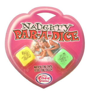 EROTYCZNE Kości do gry PARADICE pozycje KAMASUTRA