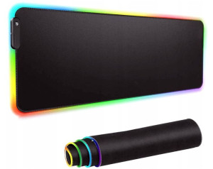 Podkładka 40 X 90 Cm Pod Klawiaturę Mysz Led Rgb