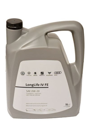 Olej Silnikowy 0w20 Vag Long Life Iv Fe 508.00 - 509.00 5l