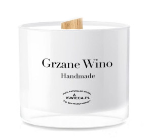 Grzane Wino. Duża Świeca Sojowa 310 ml.