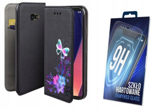 Etui Magnet Do Samsung Galaxy A5 2017 Motyl +szkło