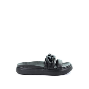 Damskie klapki czarne Bagat D31-A7596-5000-1000 - 38