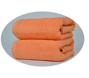 Ręcznik pomarańczowy hotelowy kąpielowy 140x70 - Extra Soft