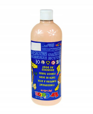 Farba do malowania palcami Toy 1000ml cielista