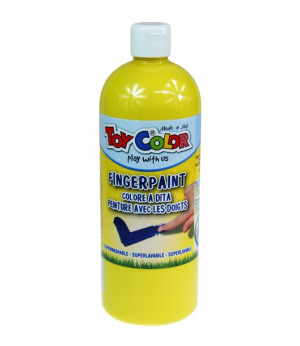 Farba do malowania palcami Toy Color 1000ml żółta