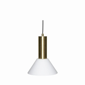 Lampa wisząca Contrast mosiądz metal Hubsch